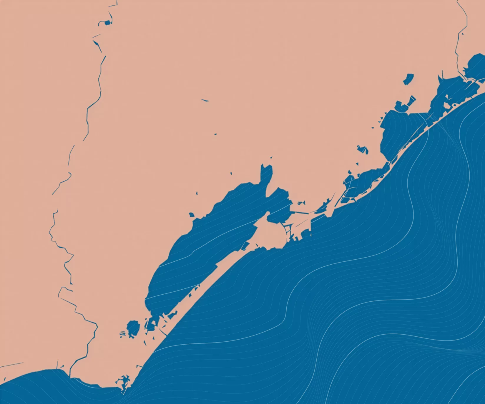 Carte du Bassin de Thau